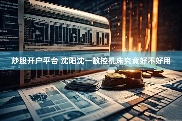 炒股开户平台 沈阳沈一数控机床究竟好不好用